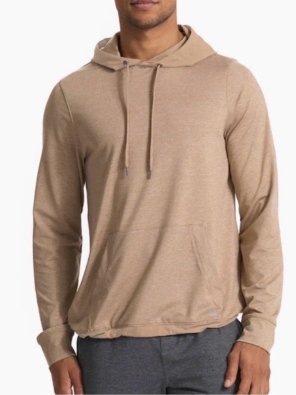 VUORI Sunday element hoodie camel Heather nwt